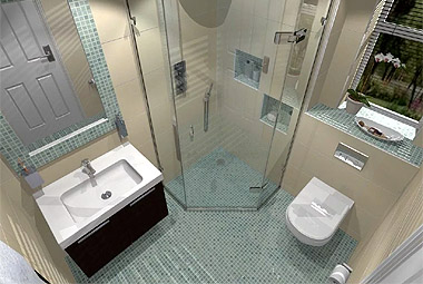 Объединение небольшой ванной комнаты и туалета в один совмещенный санузел